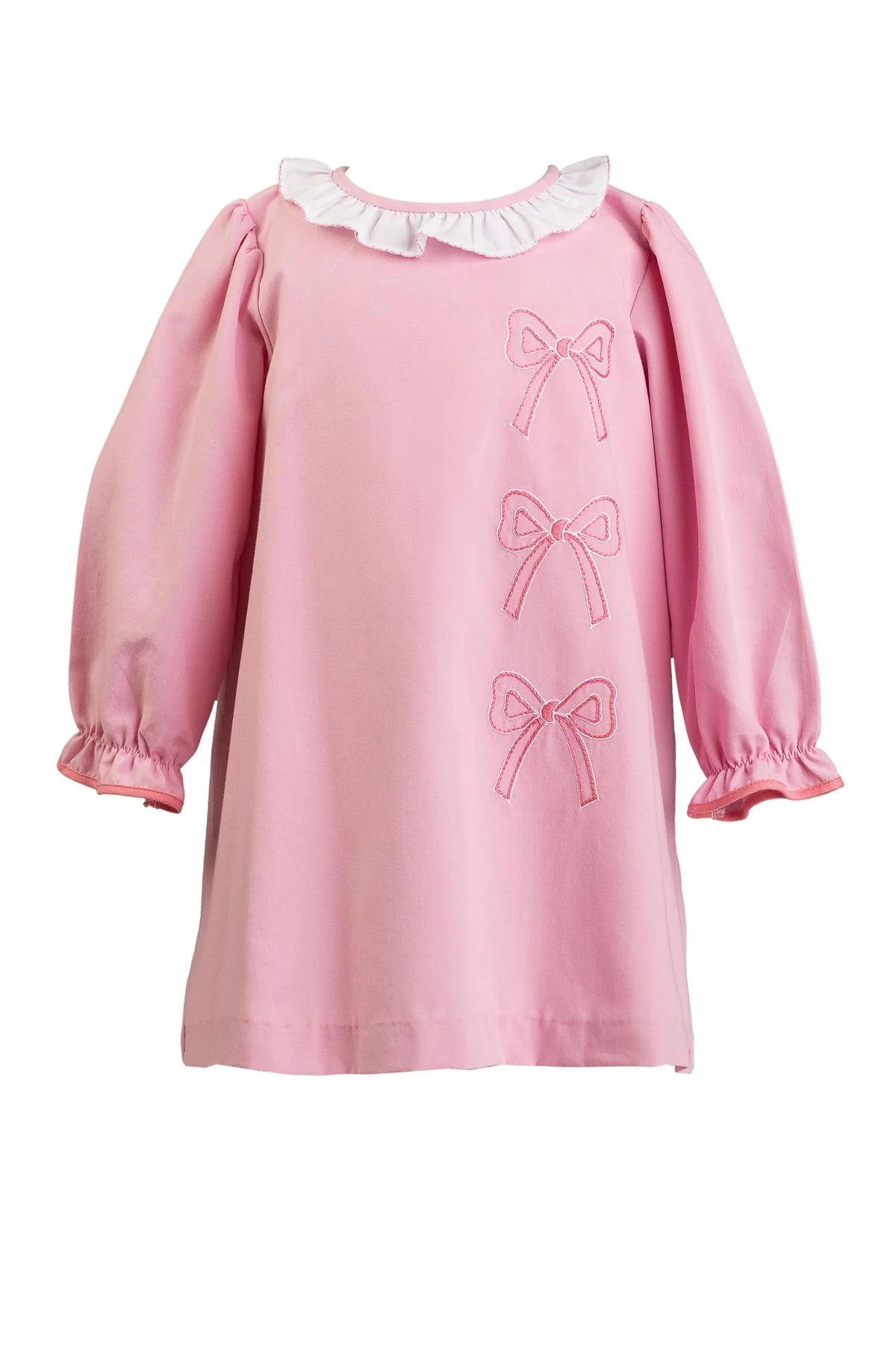 blushing bow dress