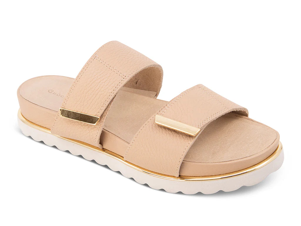 candi/cream leather