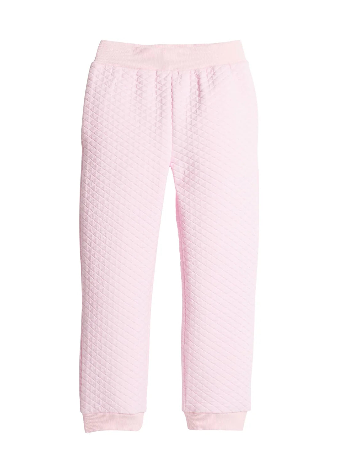 quilted joggers/pink