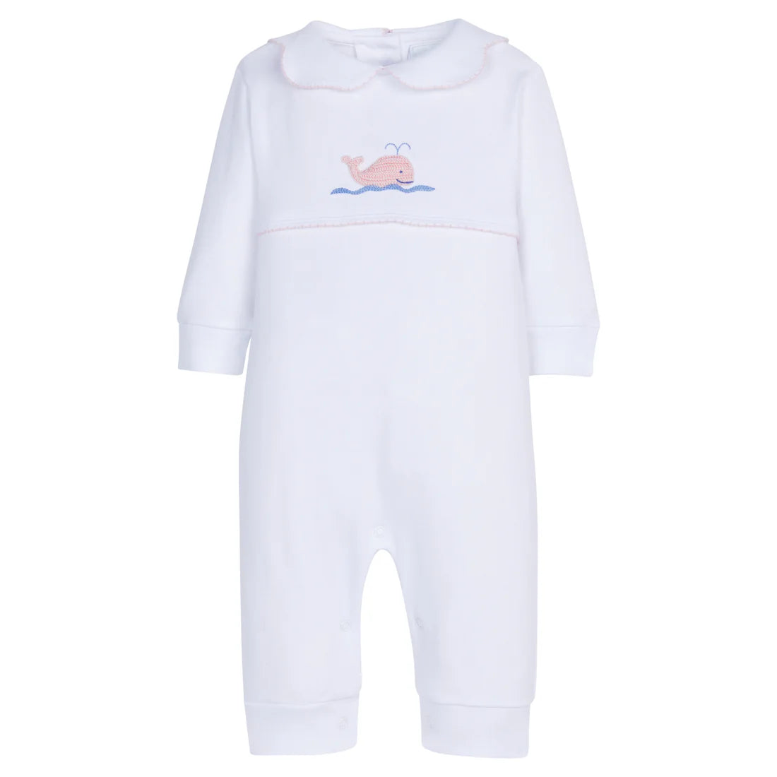WHALE PLAYSUIT/PINK