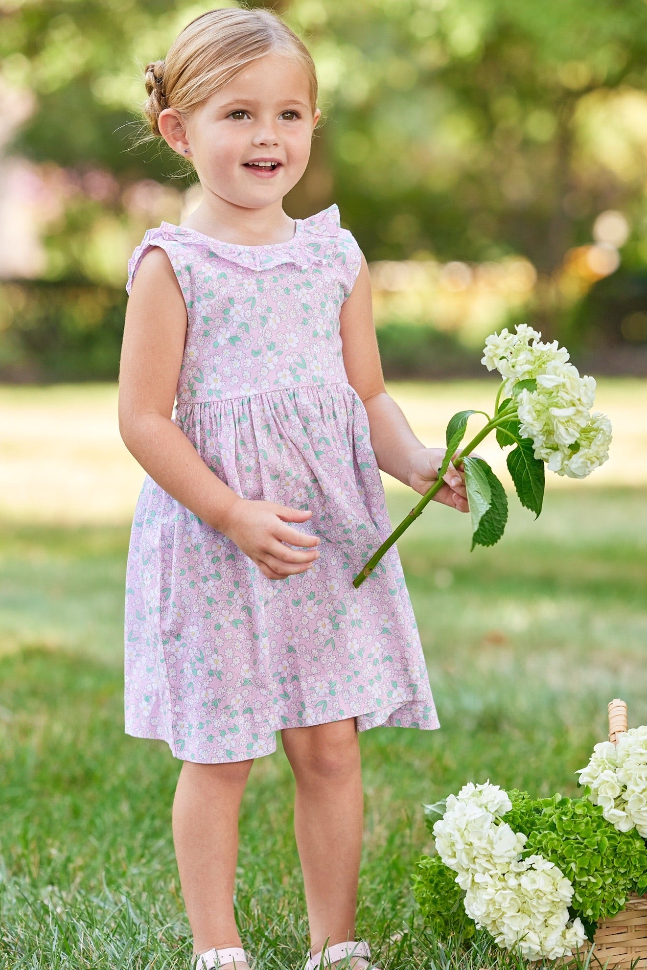 isabel dress/wimbledon floral