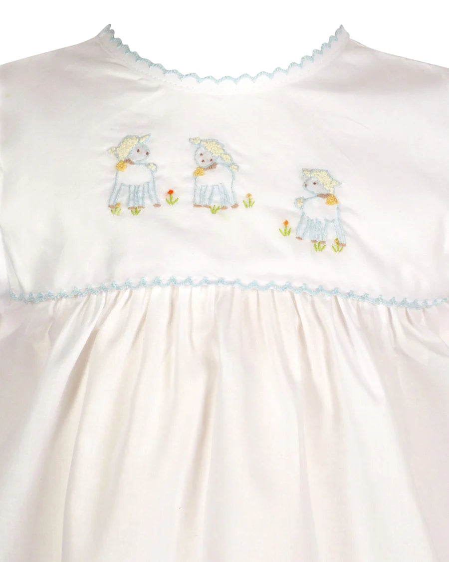 lambikins daygown blue
