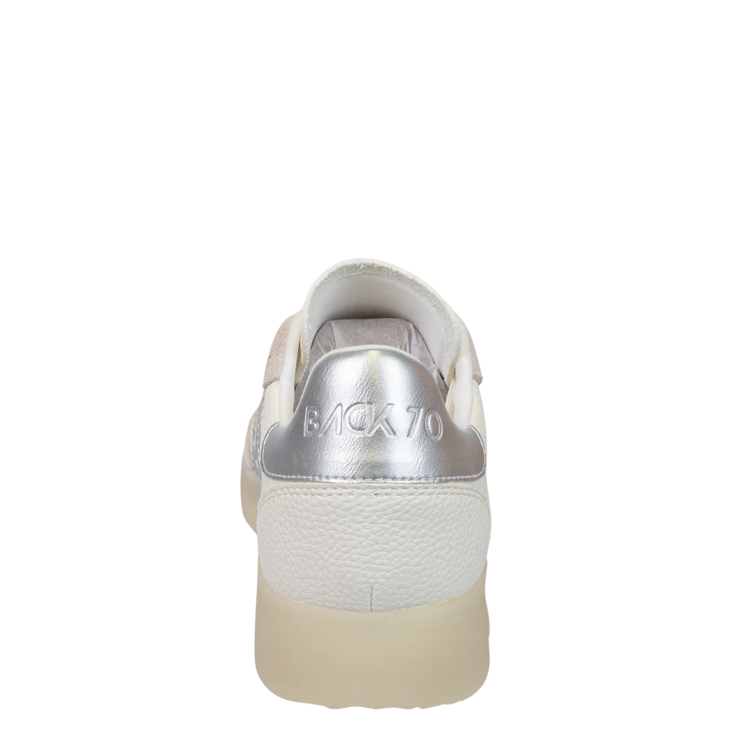 boston sneaker silver