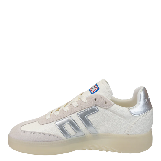 boston sneaker silver