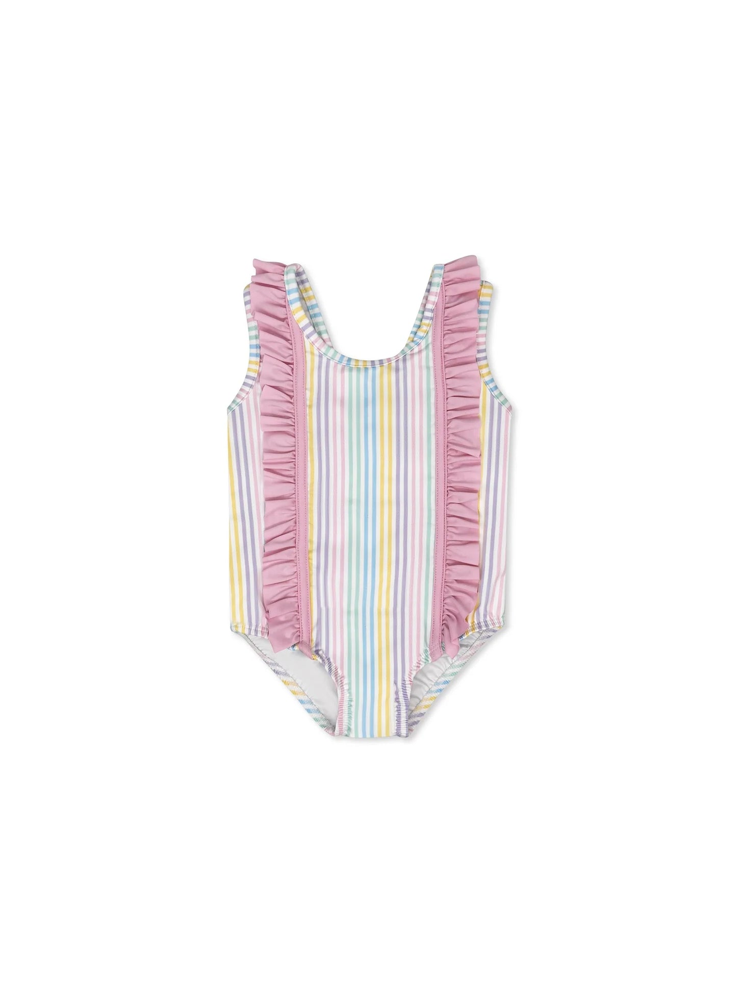 molly swimsuit/petunia pinstripe/poolside pink