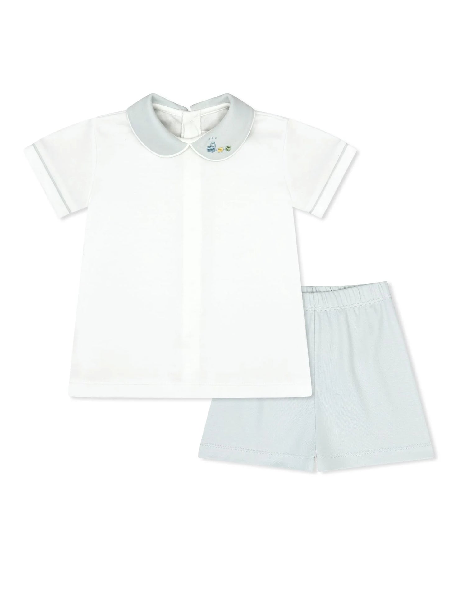 sibley short set-park blue/train