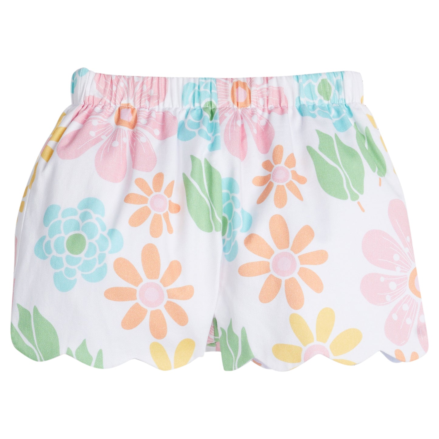 scallop short/retro floral