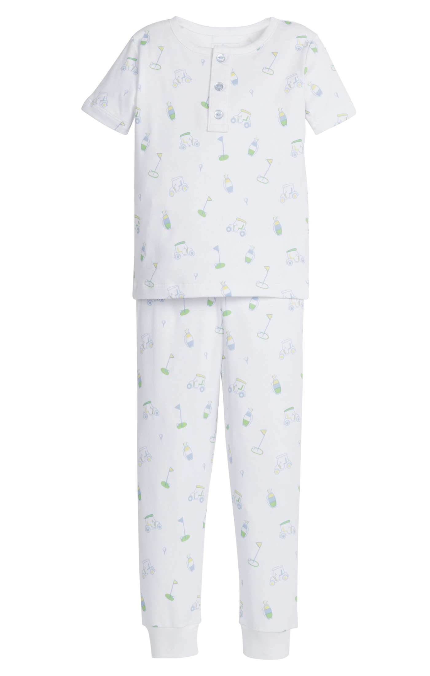 golf jammies blue
