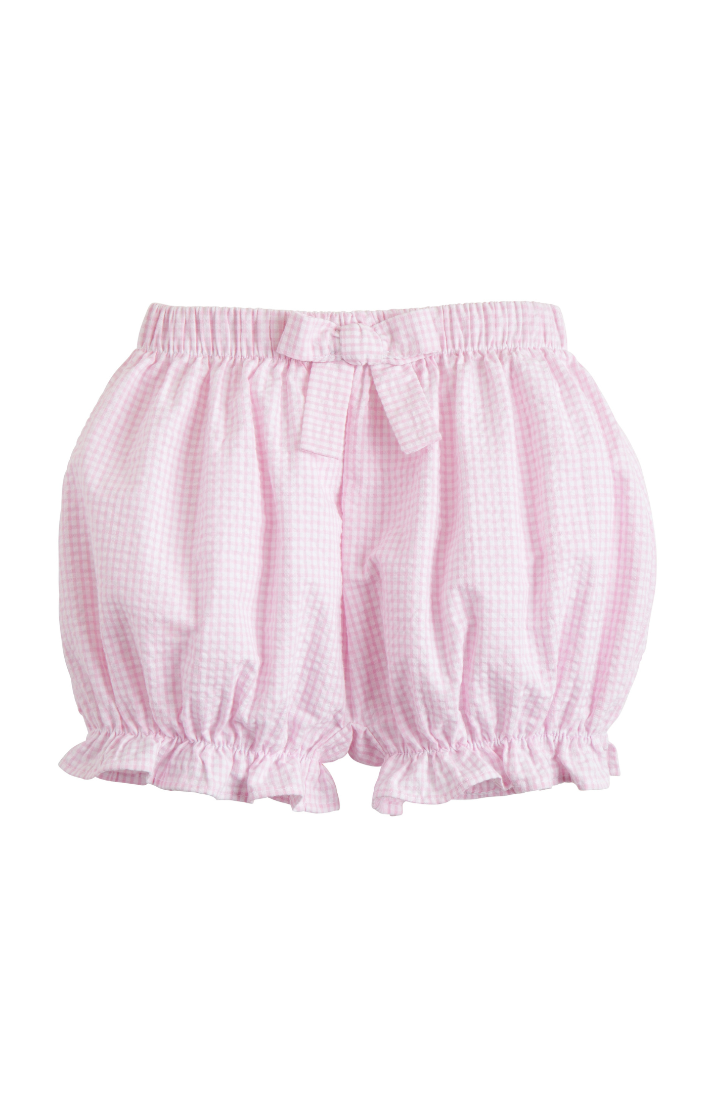 BOW BLOOMERS/pink gingham