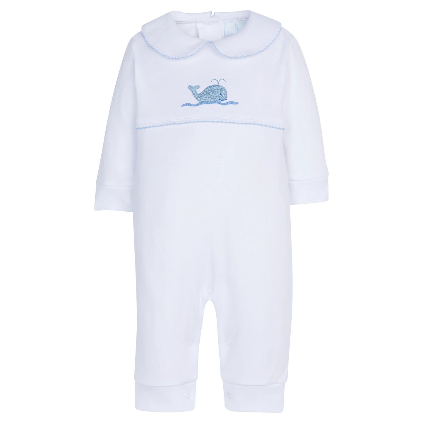 WHALE PLAYSUIT/BLUE