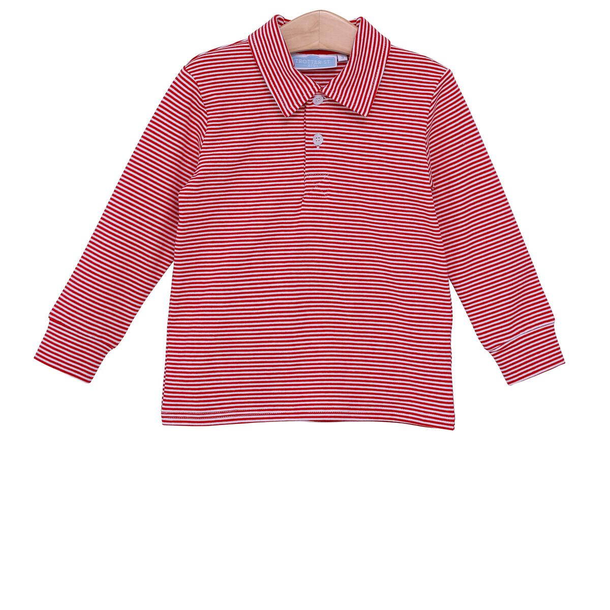 JACKSON POLO/RED STR