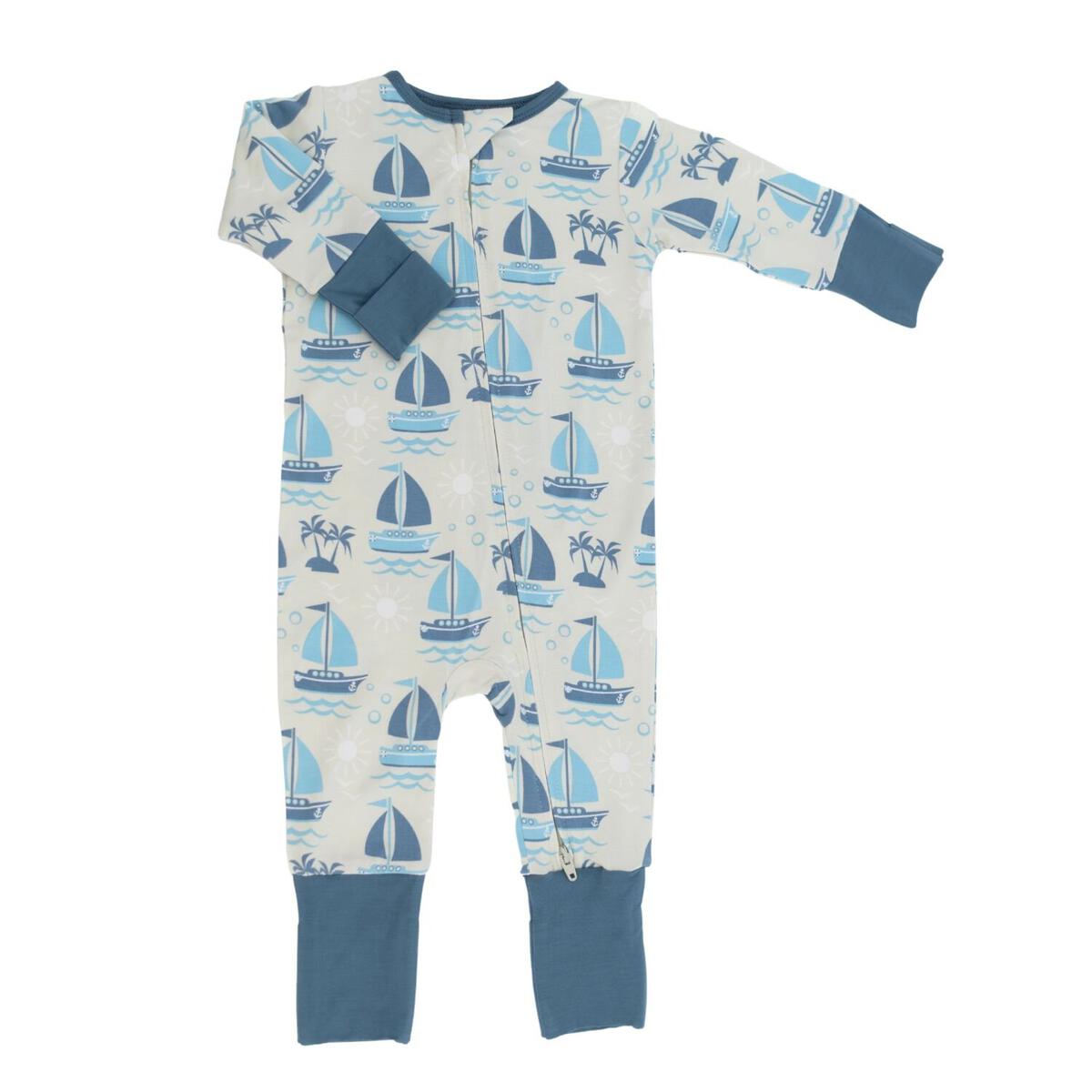 Convertible Romper-sailboats