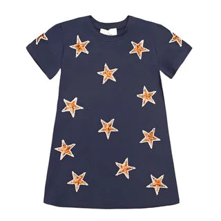 navy and orange star