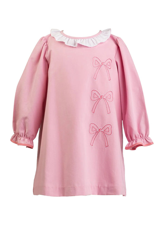 blushing bow dress