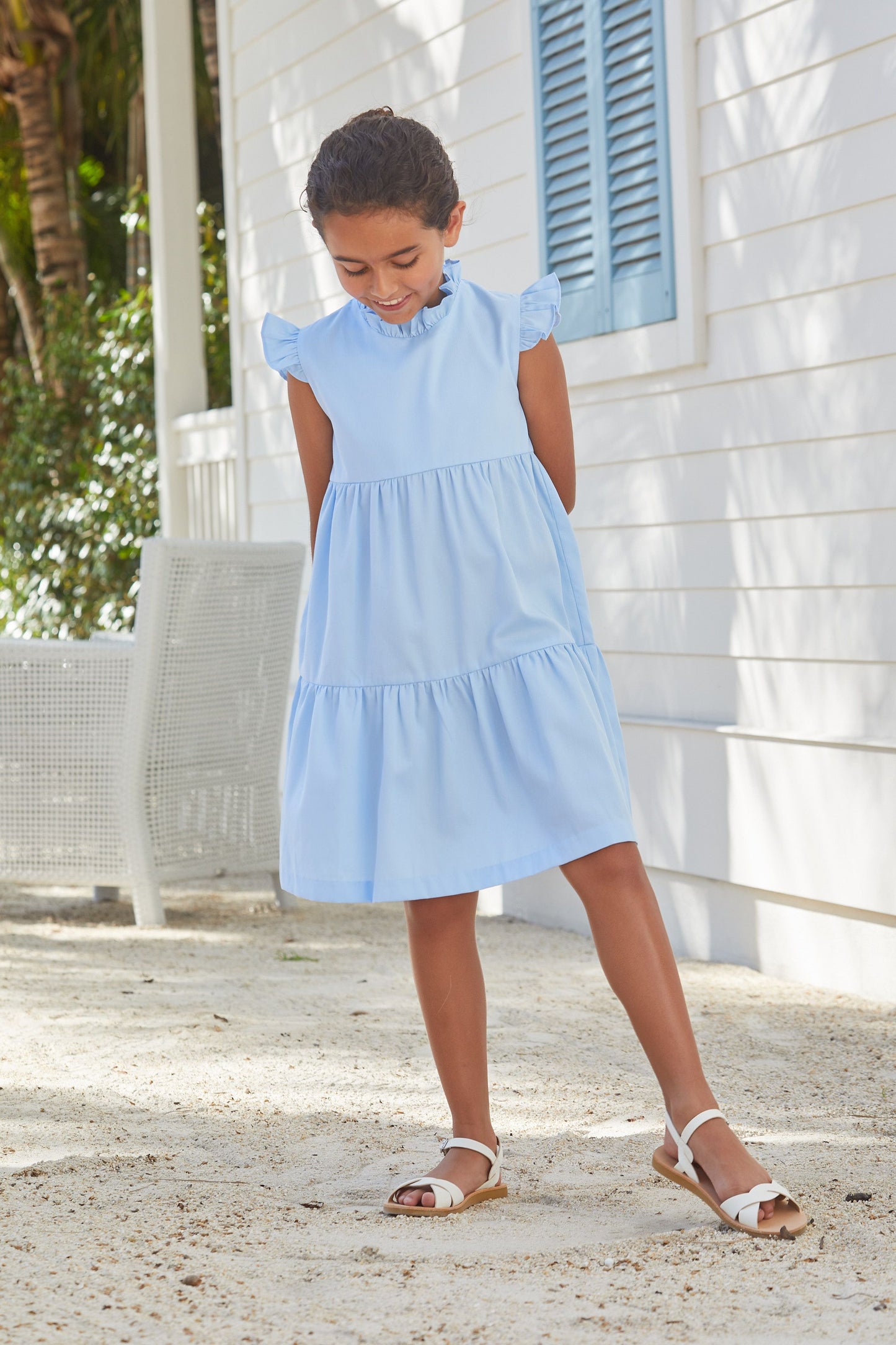 TIERED CHARLSTON DRESS