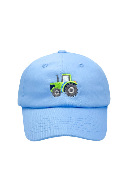 baseball hat/tractor