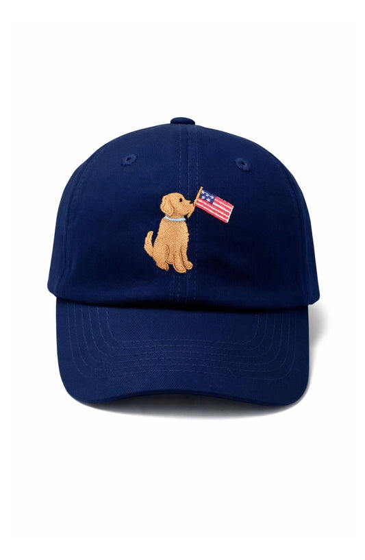 baseball hat/american dog