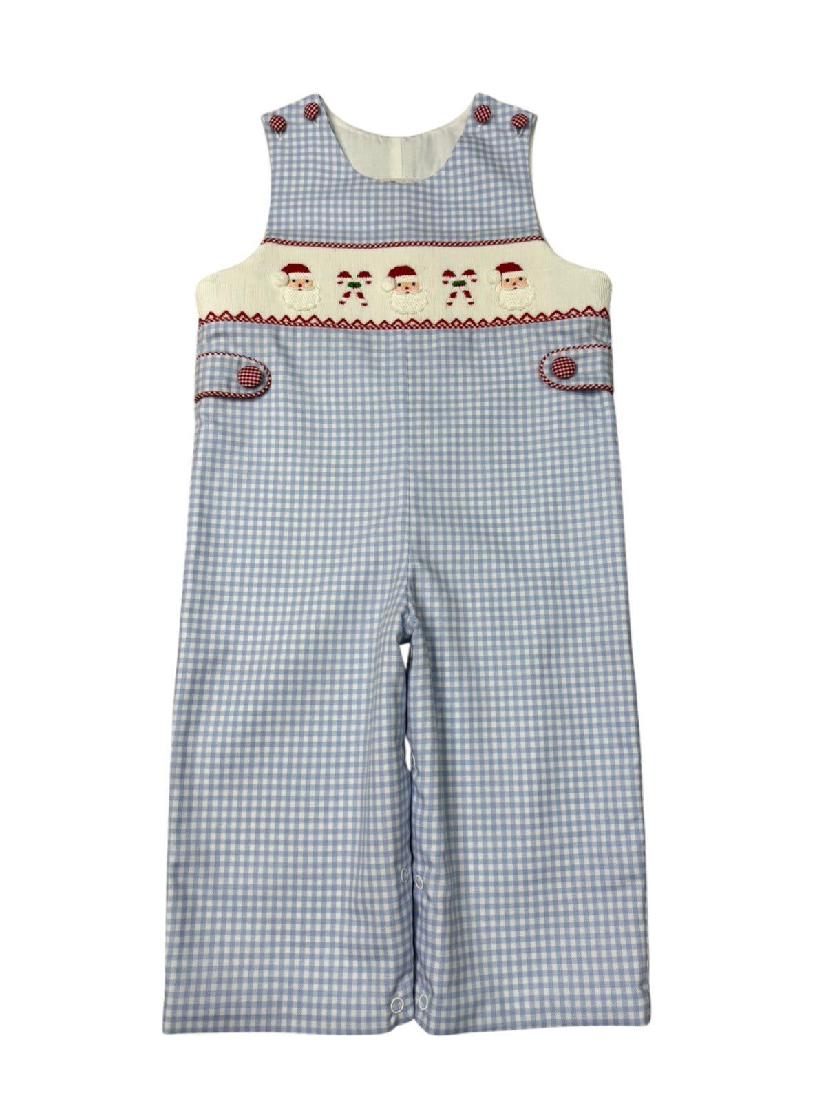 ho ho ho smocked longall