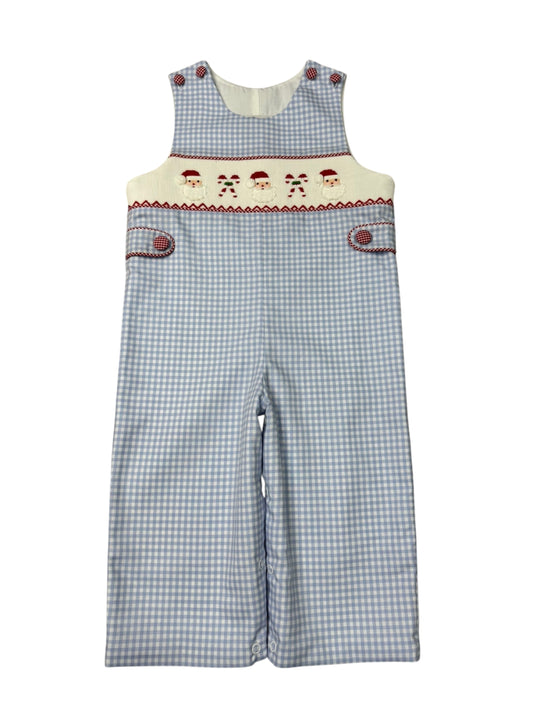 ho ho ho smocked longall