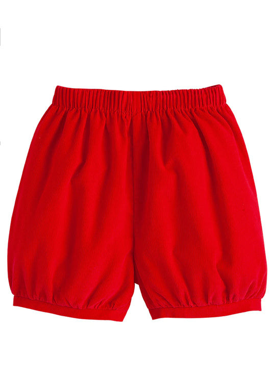 banded short/red cord