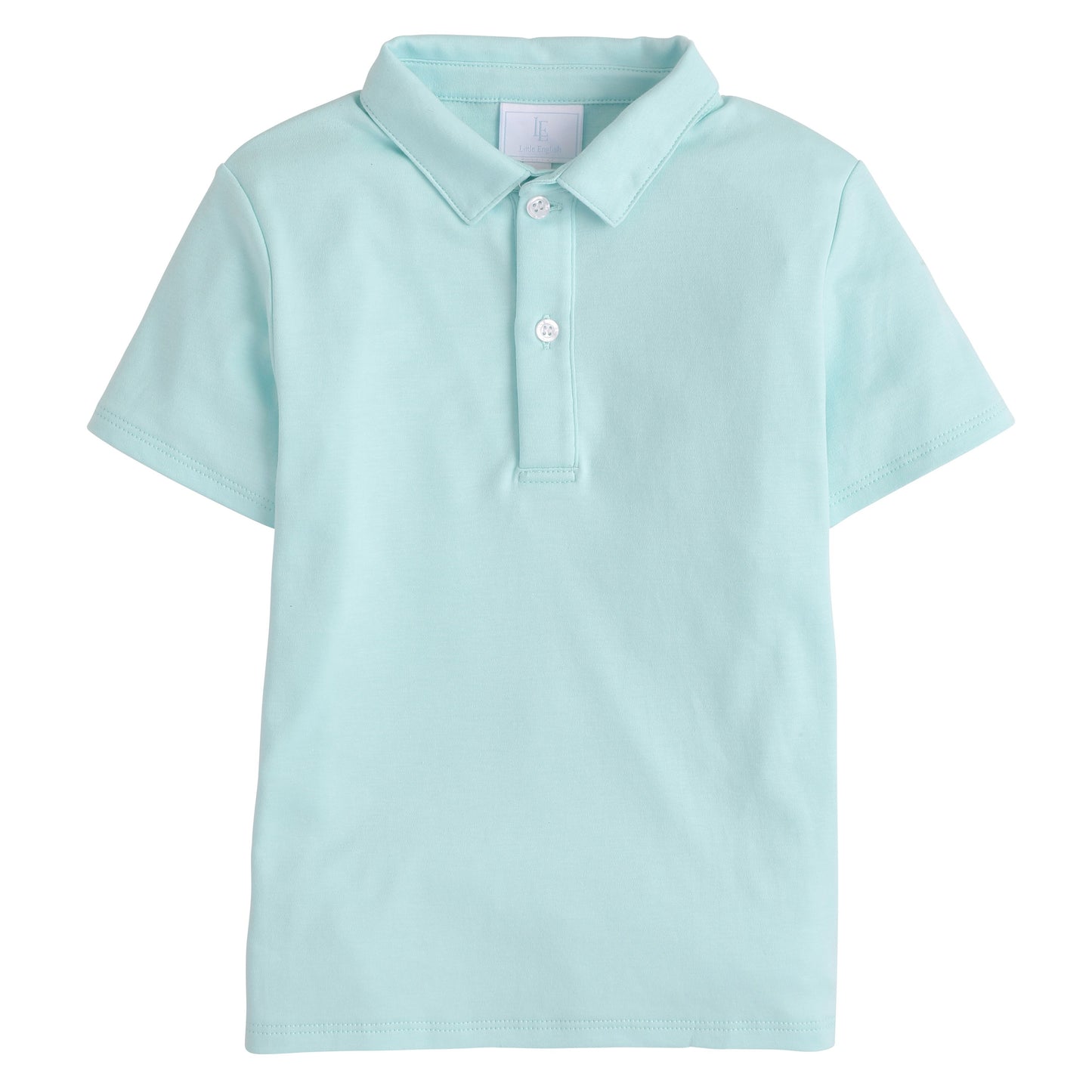 SHORT SLEEVE POLO AQUA