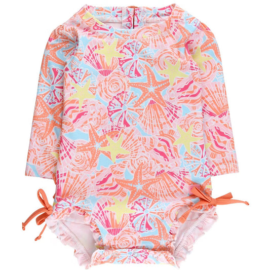 LS ocean coral/sunset seashell