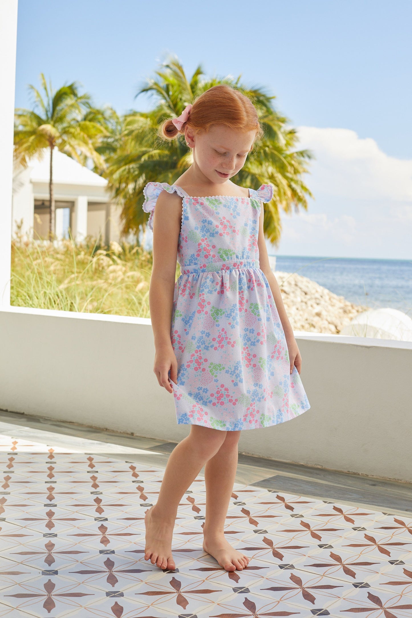 CHELSEA SUNDRESS WINGATE FLORAL