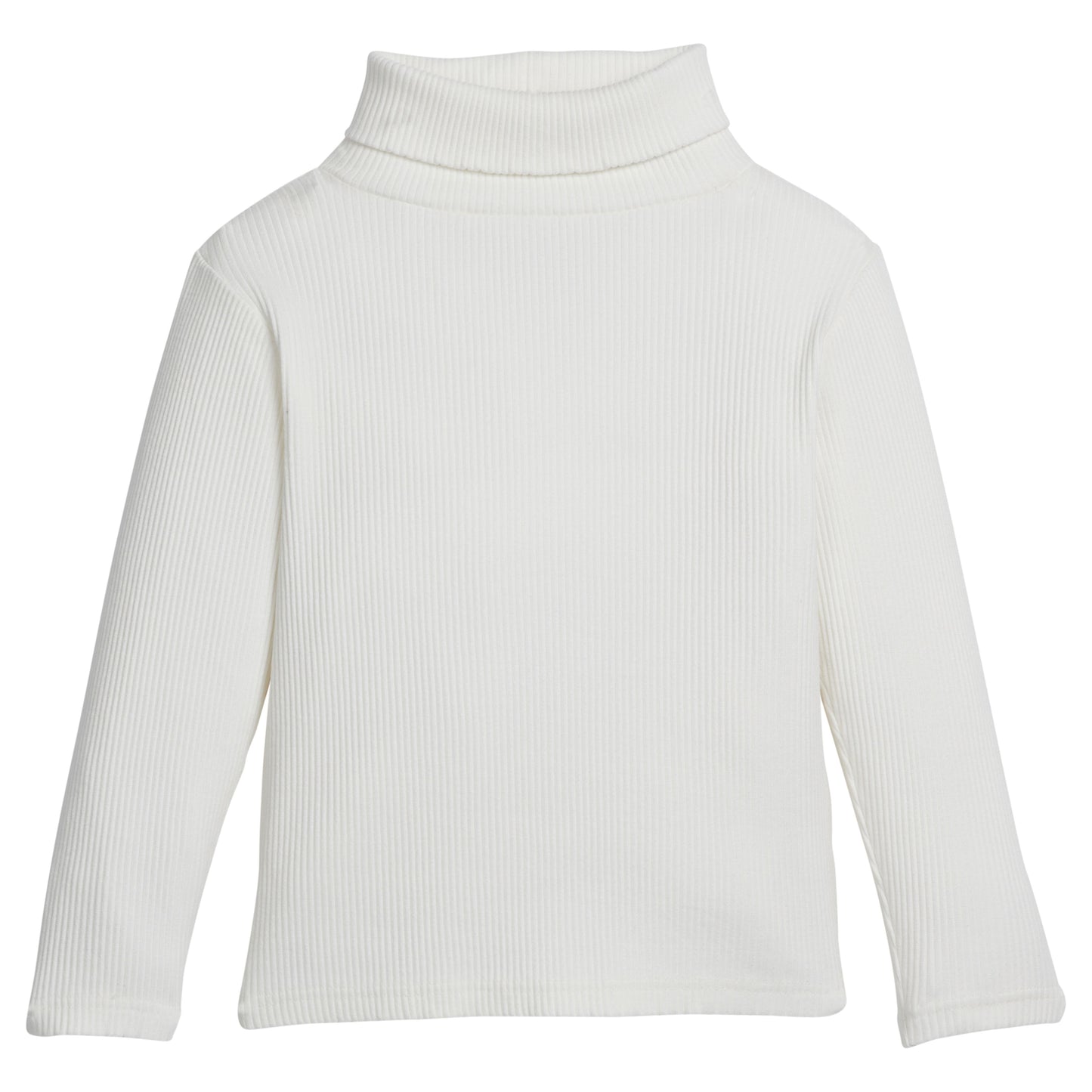 SOLID RIBBED TURTLENECK