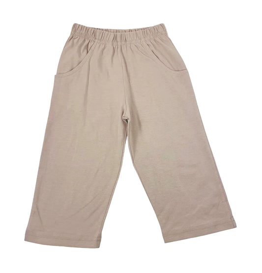 JERSEY PANTS SAND