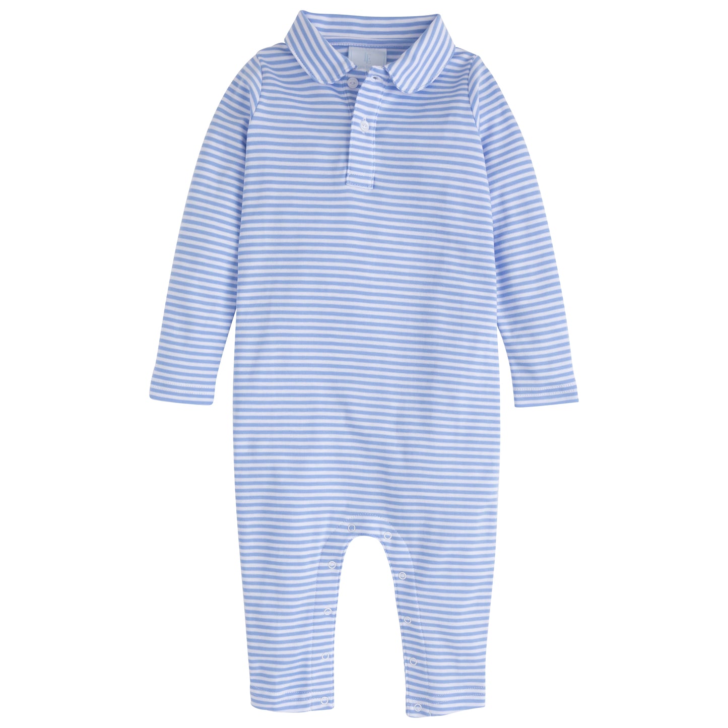 LIGHT BLUE POLO ROMPER