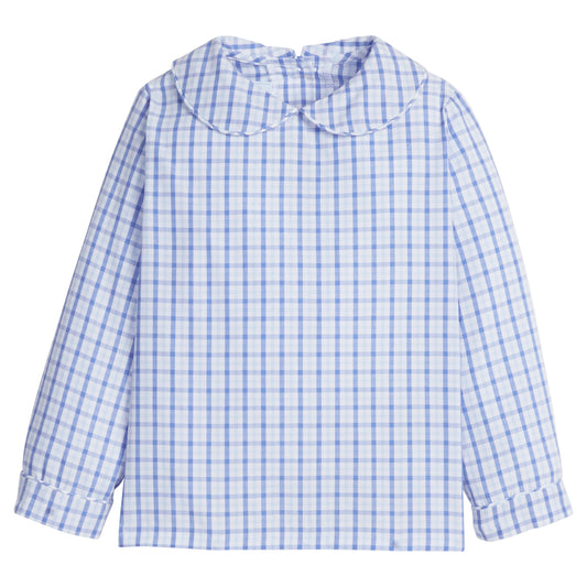 peter pan shirt/woodberry plaid