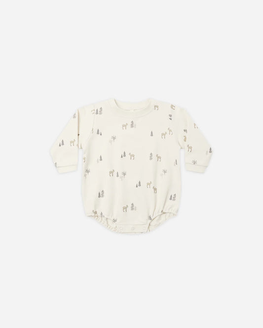 crewneck bubble/deer