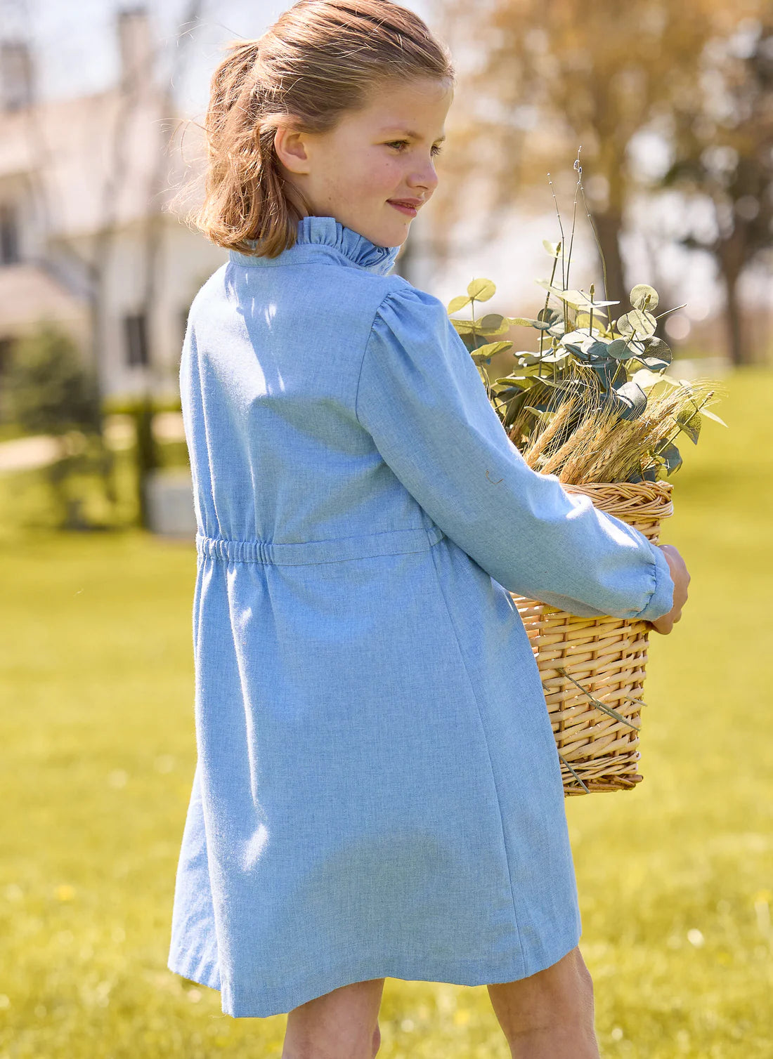 ruffled shirt dress/alaskan flannel