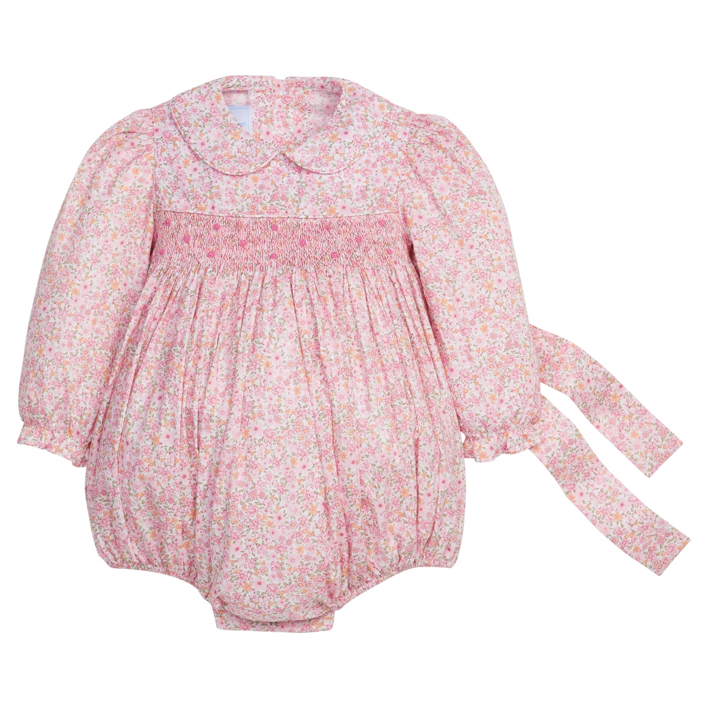 SMOCKED CHARLOTTE BUBBLE