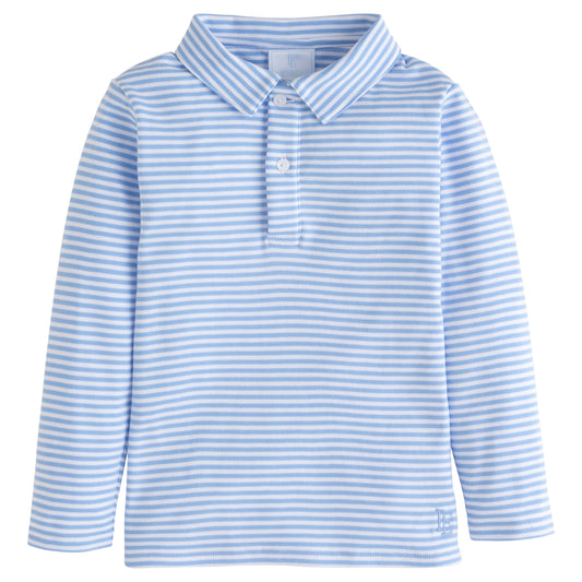 LIGHT BLUE STRIPE LS