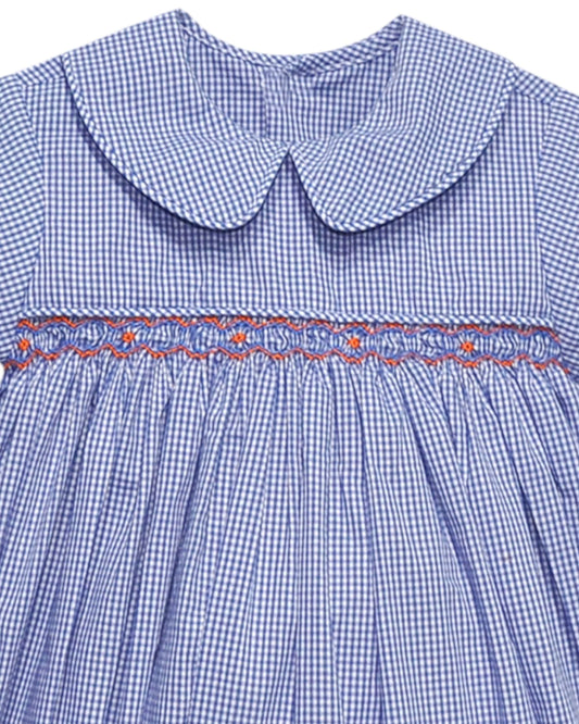 navy/orange smock bb