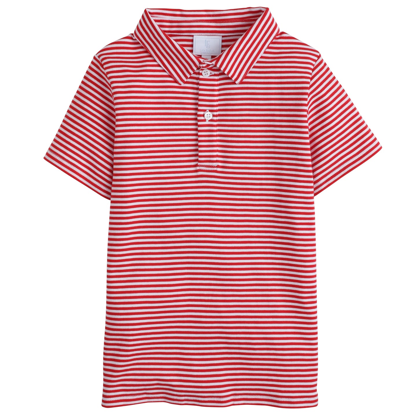 red stripe polo