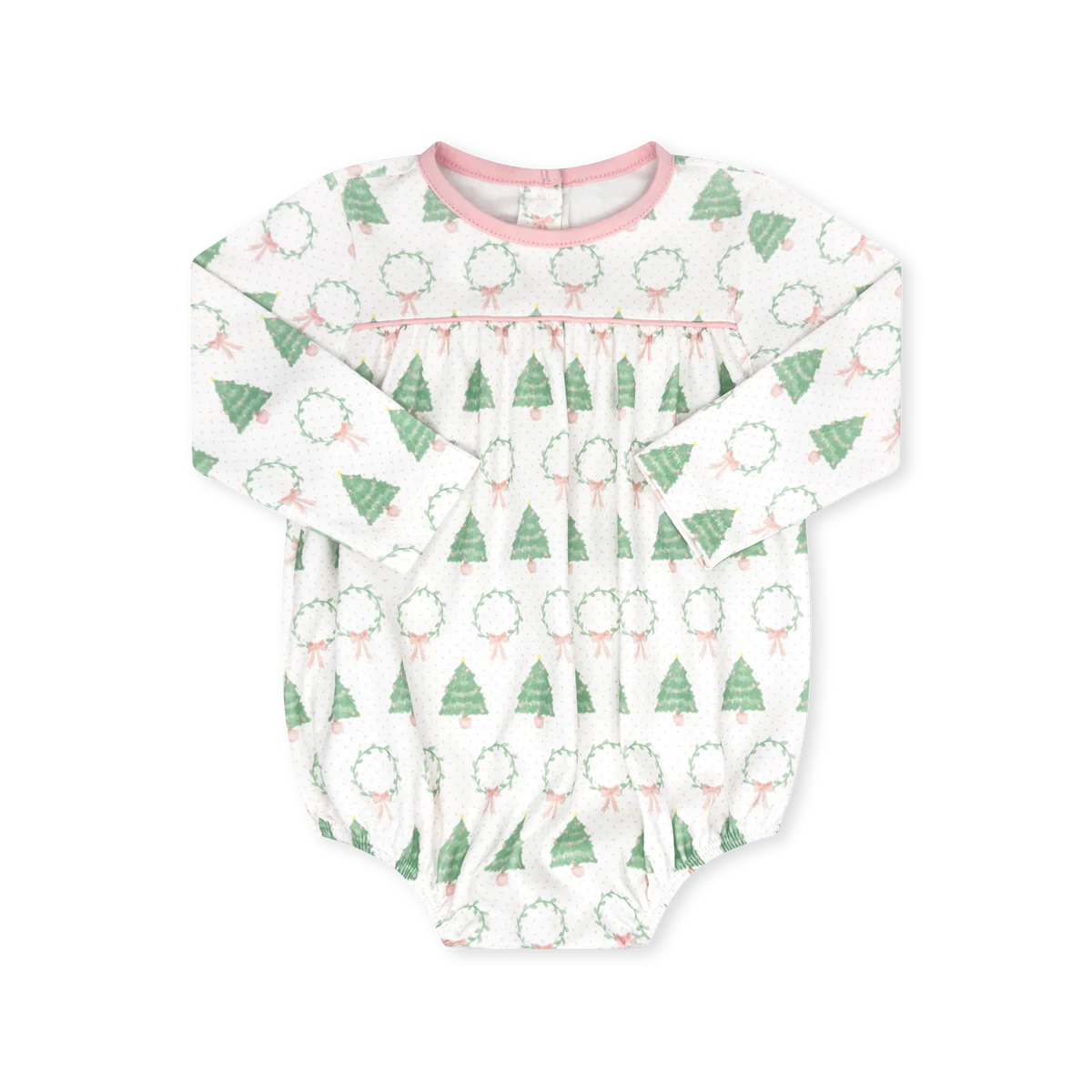 Mother May I Bubble Long Sleeve- Oh Christmas Tree