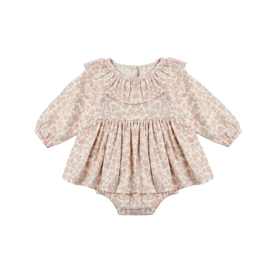 thalia romper/pink blush