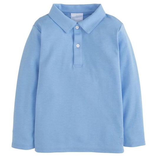 light blue LS POLO