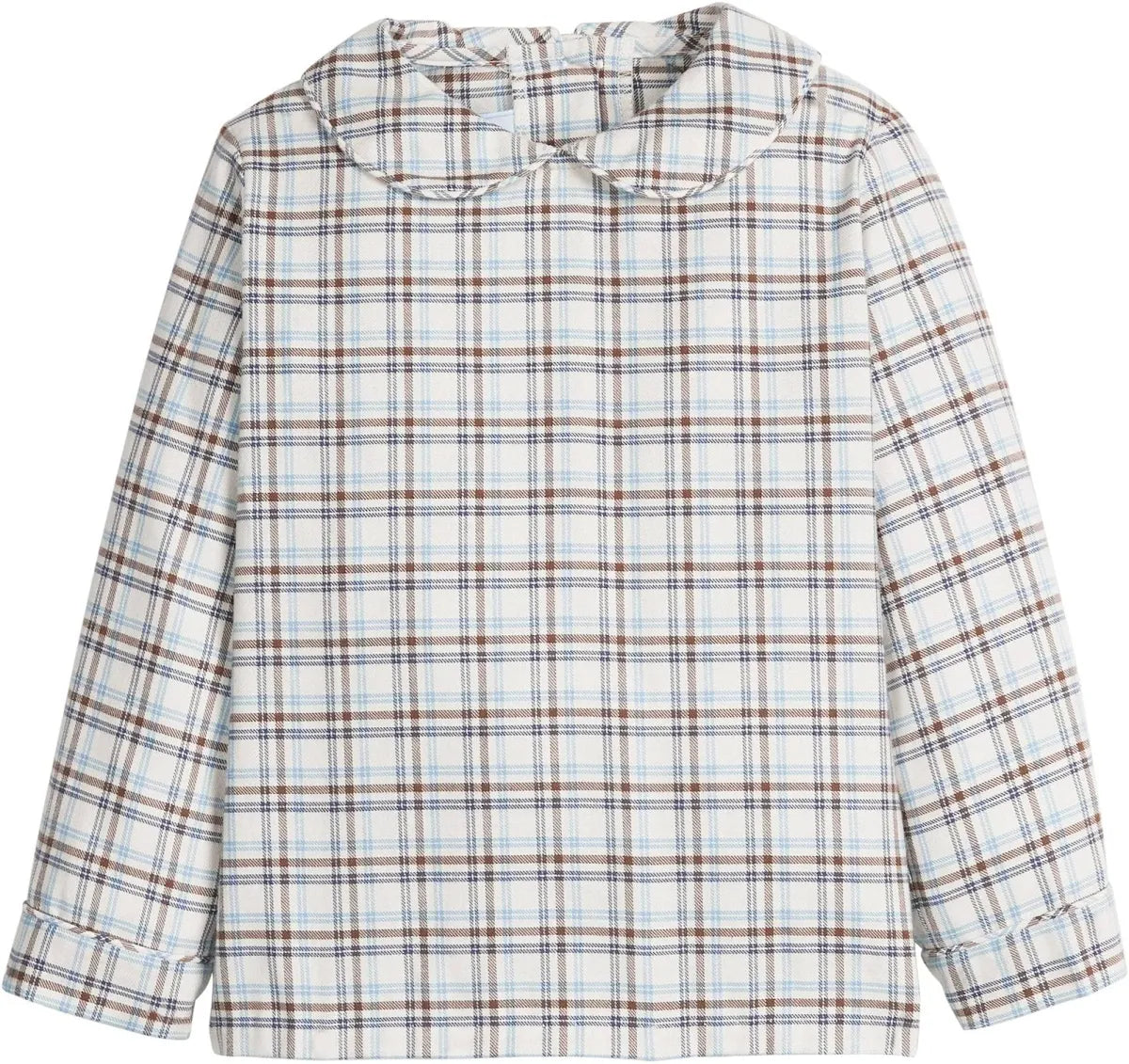 peter pan shirt/clarkson plaid
