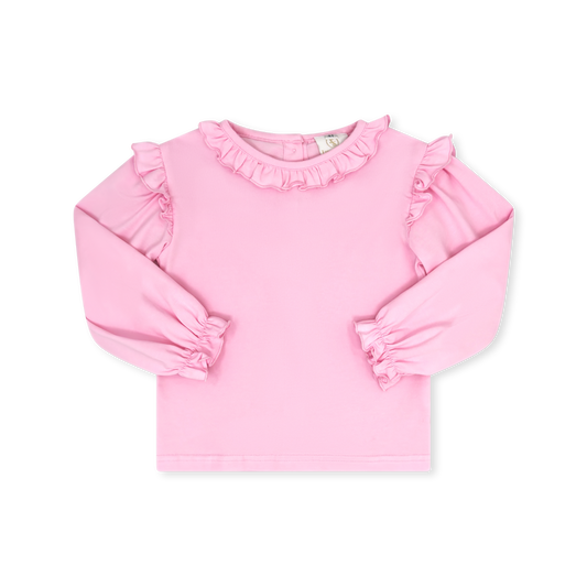 EVELYN BLOUSE PEMBROKE PINK