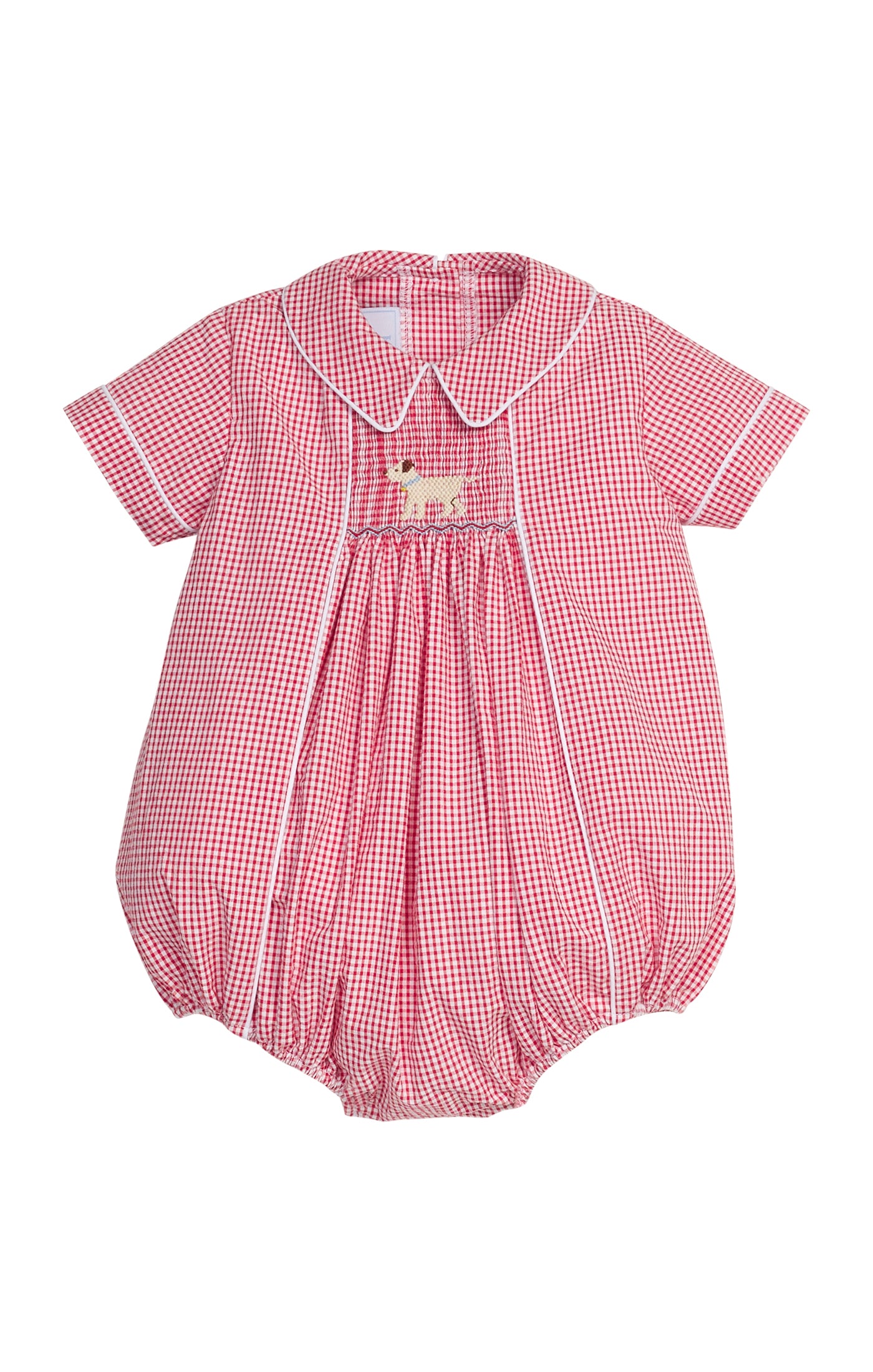 lab chest smocked bubble