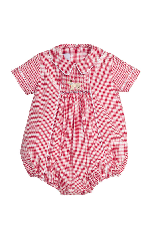 lab chest smocked bubble