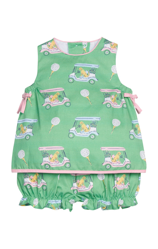 lily bloomer set/paws on par