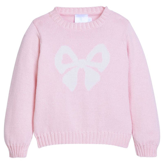 intarsia sweater/bow